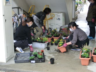 花いっぱい運動写真１