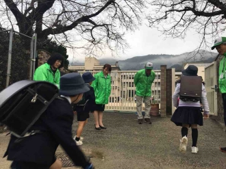 あいさつ運動写真２